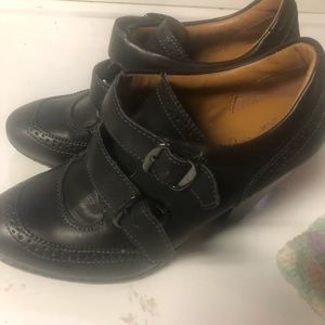 🦋Women black comfortable heel